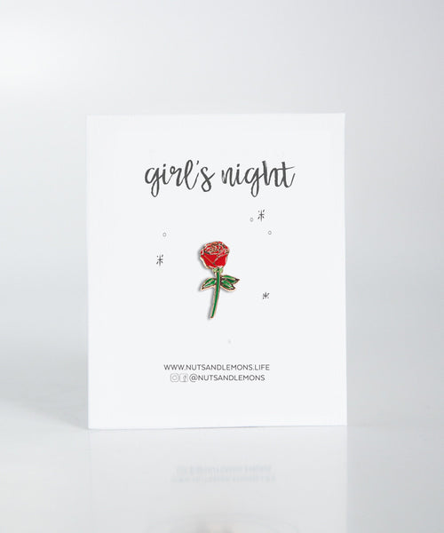 Girl’s Night Out Pins - Red Red Rose