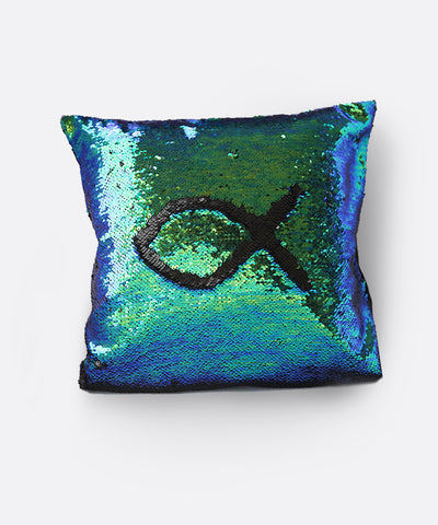 Shimmer Siren Pillow Cases - Deep Sea