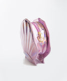 Holographic Shell Purse - Blush