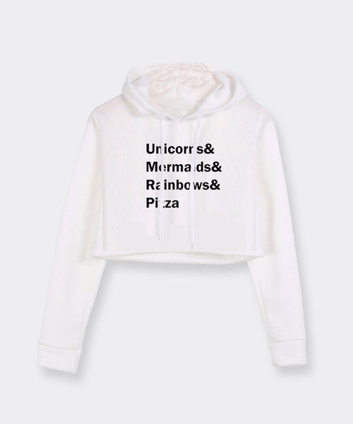 Best of All Worlds Crop Hoodie