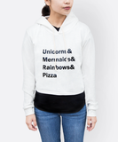 Best of All Worlds Crop Hoodie