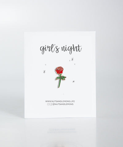Girl’s Night Out Pins - Red Red Rose
