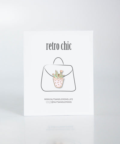 Retro Chic - Potted Plant