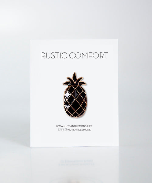Rustic Comfort - Black Pineapple