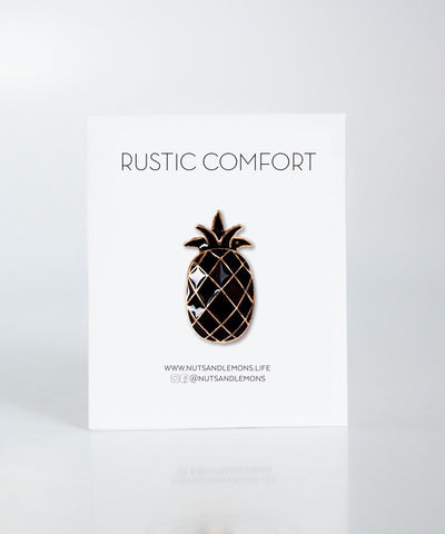 Rustic Comfort - Black Pineapple