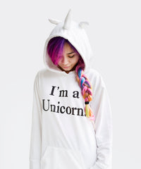 Im a unicorn hoodie best sale