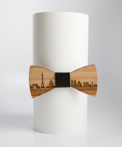City Wood Tie - Paris